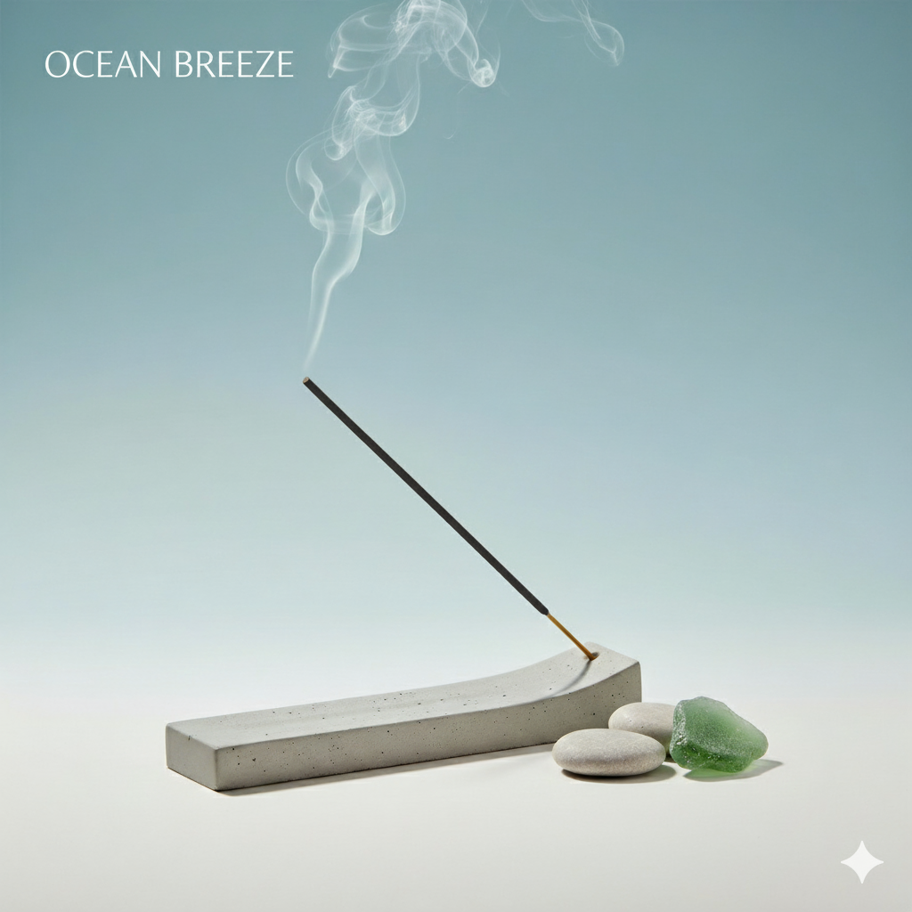 Ocean Breeze – 10" Incense Sticks (10 Pack)
