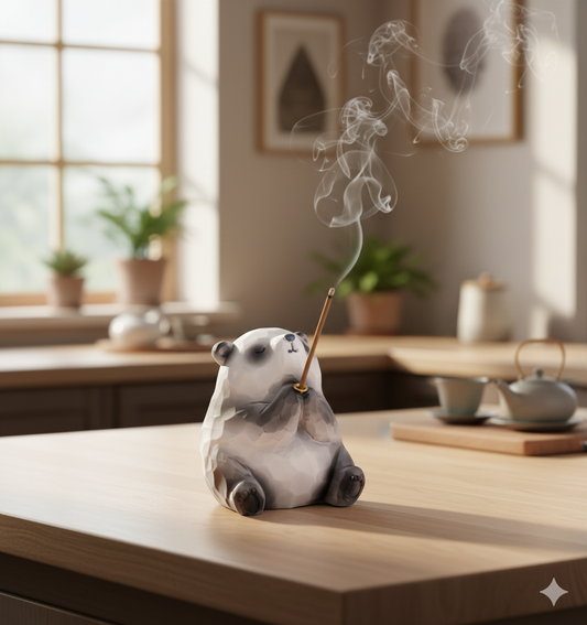 Panda Incense Holder