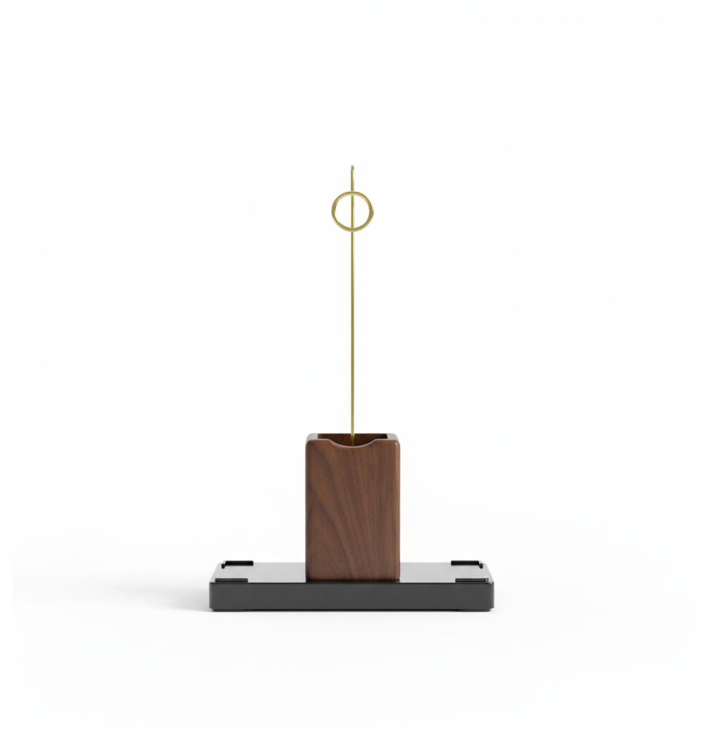 Minimalist Wood Incense Ash Catcher