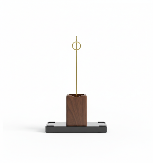 Minimalist Wood Incense Ash Catcher
